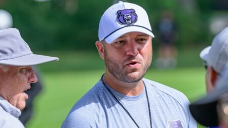 UCA coach Nathan Brown