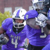 UCA Bears running back Darius Hale against North Alabama