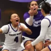 UCA Sugar Bears celebrate a field goal against Samford