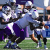 UCA Bears defensive tackle David Walker makes a stop against Tarleton State