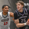 UCA Bears' Elias Cato drives inside against Southeast Missouri