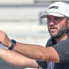 UCA Bears coach Nathan Brown during a fall scrimmage
