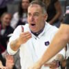 UCA Bears coach John Shulman during game against SMU.