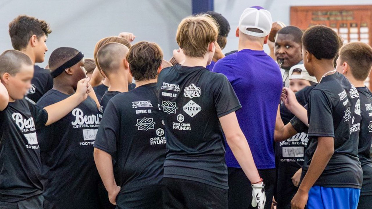 UCA Bears camp on Thursday in Conway, Ark.