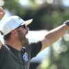 UCA Bears coach Nathan Brown on the field during fall practices in Conway, Ark.