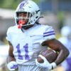UCA Bears wide receiver Tyrell Pollard during practice