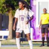 UCA soccer player