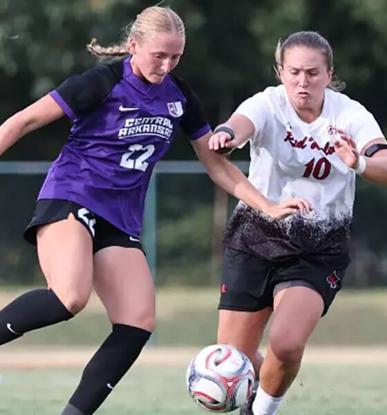 UCA Bears soccer against Arkansas State.
