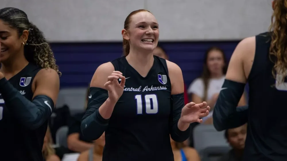 UCA volleyball agianst Colorado in Buffs Classic.