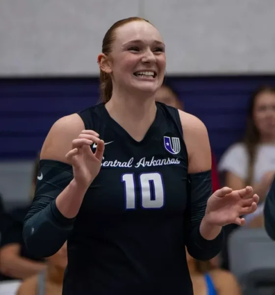 UCA volleyball agianst Colorado in Buffs Classic.