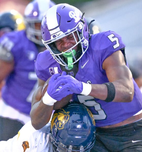 UCA Bears running back James Jointer in game against Central Oklahoma.